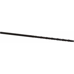 Cleveland - #20 118° Spiral Flute High Speed Steel Taper Length Drill Bit - USA Tool & Supply