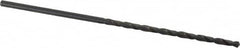 Cleveland - #26 118° Spiral Flute High Speed Steel Taper Length Drill Bit - USA Tool & Supply