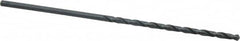 Cleveland - #27 118° Spiral Flute High Speed Steel Taper Length Drill Bit - USA Tool & Supply