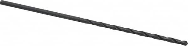 Cleveland - #28 118° Spiral Flute High Speed Steel Taper Length Drill Bit - USA Tool & Supply