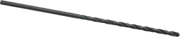Cleveland - #29, 118° Point, Spiral Flute, High Speed Steel Taper Length Drill Bit - Oxide Finish, 3" Flute Length, 5-3/8" OAL, Series 2510 - USA Tool & Supply
