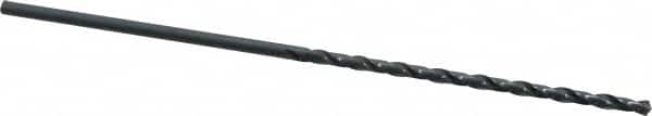 Cleveland - #32 118° Spiral Flute High Speed Steel Taper Length Drill Bit - USA Tool & Supply