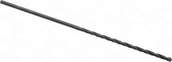 Cleveland - #34 118° Spiral Flute High Speed Steel Taper Length Drill Bit - USA Tool & Supply