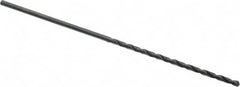 Cleveland - #34 118° Spiral Flute High Speed Steel Taper Length Drill Bit - USA Tool & Supply