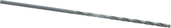 Cleveland - #36, 118° Point, Spiral Flute, High Speed Steel Taper Length Drill Bit - Oxide Finish, 2-1/2" Flute Length, 4-5/8" OAL, Series 2510 - USA Tool & Supply