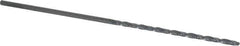 Cleveland - #38, 118° Point, Spiral Flute, High Speed Steel Taper Length Drill Bit - Oxide Finish, 2-1/2" Flute Length, 4-5/8" OAL, Series 2510 - USA Tool & Supply