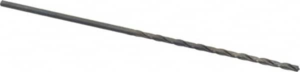 Cleveland - #40 118° Spiral Flute High Speed Steel Taper Length Drill Bit - USA Tool & Supply