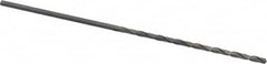 Cleveland - #40 118° Spiral Flute High Speed Steel Taper Length Drill Bit - USA Tool & Supply