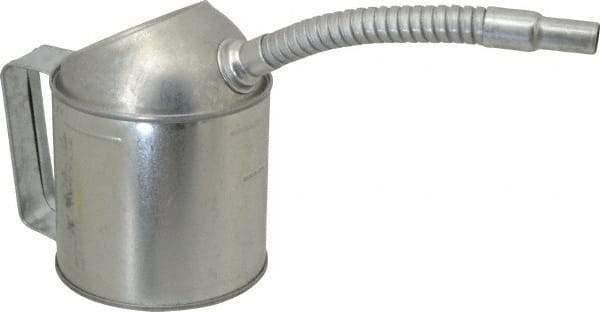 Value Collection - Flexible Spout, Measure Oiler - Steel Body, Galvanized - USA Tool & Supply