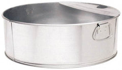 Plews - 6 Gal Radiator Drain Pan - Galvanized Steel - USA Tool & Supply