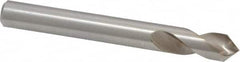 Cleveland - 3/8" Body Diam, 90°, 3-1/8" OAL, High Speed Steel Spotting Drill - USA Tool & Supply