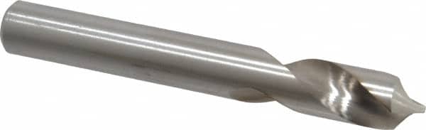 Cleveland - 1/2" Body Diam, 90°, 3-3/4" OAL, High Speed Steel Spotting Drill - USA Tool & Supply