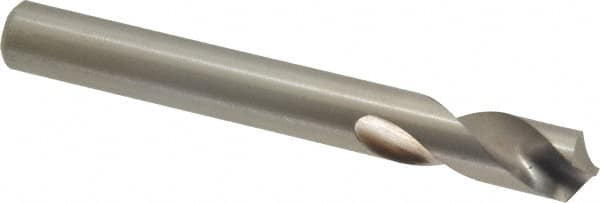 Cleveland - 3/8" Body Diam, 120°, 3-1/8" OAL, High Speed Steel Spotting Drill - USA Tool & Supply