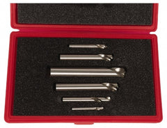 Cleveland - 6 Piece 90° 1/4 to 1" Spotting Drill Set - USA Tool & Supply