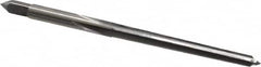 Cleveland - #3/0 Pin, 0.1302" Diam, 0.1029" Small End, 9/64" Diam Straight Shank, 1-5/16" Flute, Taper Pin Reamer - USA Tool & Supply