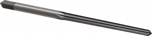 Cleveland - #0 Pin, 0.1638" Diam, 0.1287" Small End, 11/64" Diam Straight Shank, 1-11/16" Flute, Taper Pin Reamer - USA Tool & Supply
