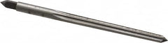 Cleveland - #2 Pin, 0.2008" Diam, 0.1605" Small End, 13/64" Diam Straight Shank, 1-15/16" Flute, Taper Pin Reamer - USA Tool & Supply
