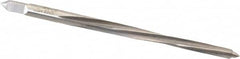 Cleveland - #3/0 Pin, 0.1302" Diam, 0.1029" Small End, 9/64" Diam Straight Shank, 1-5/16" Flute, Taper Pin Reamer - USA Tool & Supply