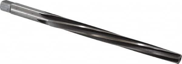 Cleveland - #7 Pin, 27/64" Diam, 0.3297" Small End, 13/32" Diam Straight Shank, 4-7/16" Flute, Taper Pin Reamer - USA Tool & Supply