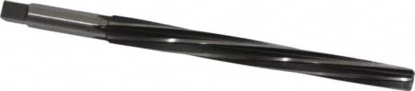 Cleveland - #8 Pin, 0.505" Diam, 0.3971" Small End, 7/16" Diam Straight Shank, 5-3/16" Flute, Taper Pin Reamer - USA Tool & Supply