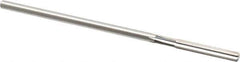 Cleveland - #1 High Speed Steel 6 Flute Chucking Reamer - Straight Flute, Straight Shank, 1-1/2" Flute Length, 6" OAL - USA Tool & Supply