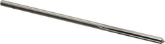 Cleveland - #23 High Speed Steel 6 Flute Chucking Reamer - Straight Flute, Straight Shank, 1" Flute Length, 4" OAL - USA Tool & Supply
