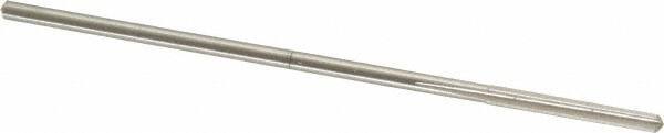 Cleveland - #35 High Speed Steel 4 Flute Chucking Reamer - Straight Flute, Straight Shank, 7/8" Flute Length, 3-1/2" OAL - USA Tool & Supply
