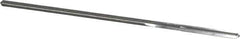 Cleveland - #38 High Speed Steel 4 Flute Chucking Reamer - Straight Flute, Straight Shank, 7/8" Flute Length, 3-1/2" OAL - USA Tool & Supply