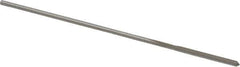 Cleveland - #49 High Speed Steel 4 Flute Chucking Reamer - Straight Flute, Straight Shank, 3/4" Flute Length, 3" OAL - USA Tool & Supply