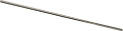 Cleveland - #55 High Speed Steel 4 Flute Chucking Reamer - Straight Flute, Straight Shank, 1/2" Flute Length, 2-1/2" OAL - USA Tool & Supply