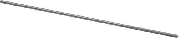Cleveland - #56 High Speed Steel 4 Flute Chucking Reamer - Straight Flute, Straight Shank, 1/2" Flute Length, 2-1/2" OAL - USA Tool & Supply