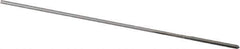 Cleveland - #58 High Speed Steel 4 Flute Chucking Reamer - Straight Flute, Straight Shank, 1/2" Flute Length, 2-1/2" OAL - USA Tool & Supply