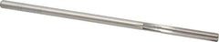 Cleveland - Letter B High Speed Steel 6 Flute Chucking Reamer - Straight Flute, Straight Shank, 1-1/2" Flute Length, 6" OAL - USA Tool & Supply