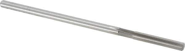 Cleveland - Letter G High Speed Steel 6 Flute Chucking Reamer - Straight Flute, Straight Shank, 1-1/2" Flute Length, 6" OAL - USA Tool & Supply