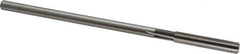 Cleveland - Letter J High Speed Steel 6 Flute Chucking Reamer - Straight Flute, Straight Shank, 1-1/2" Flute Length, 6" OAL - USA Tool & Supply