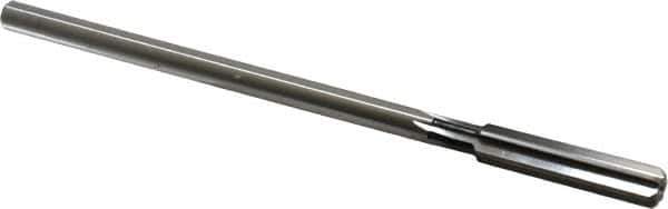 Cleveland - Letter X High Speed Steel 6 Flute Chucking Reamer - Straight Flute, Straight Shank, 1-3/4" Flute Length, 7" OAL - USA Tool & Supply