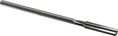Cleveland - Letter X High Speed Steel 6 Flute Chucking Reamer - Straight Flute, Straight Shank, 1-3/4" Flute Length, 7" OAL - USA Tool & Supply