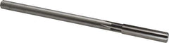 Cleveland - Letter Z High Speed Steel 6 Flute Chucking Reamer - Straight Flute, Straight Shank, 1-3/4" Flute Length, 7" OAL - USA Tool & Supply