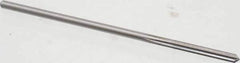 Cleveland - 9/64" High Speed Steel 6 Flute Chucking Reamer - Straight Flute, Straight Shank, 1" Flute Length, 4" OAL - USA Tool & Supply