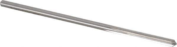 Cleveland - 11/64" High Speed Steel 6 Flute Chucking Reamer - Straight Flute, Straight Shank, 1-1/8" Flute Length, 4-1/2" OAL - USA Tool & Supply