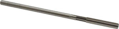 Cleveland - 9/32" High Speed Steel 6 Flute Chucking Reamer - Straight Flute, Straight Shank, 1-1/2" Flute Length, 6" OAL - USA Tool & Supply