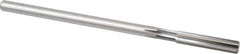 Cleveland - 5/16" High Speed Steel 6 Flute Chucking Reamer - Straight Flute, Straight Shank, 1-1/2" Flute Length, 6" OAL - USA Tool & Supply