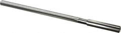 Cleveland - 3/8" High Speed Steel 6 Flute Chucking Reamer - Straight Flute, Straight Shank, 1-3/4" Flute Length, 7" OAL - USA Tool & Supply