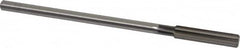 Cleveland - 25/64" High Speed Steel 6 Flute Chucking Reamer - USA Tool & Supply