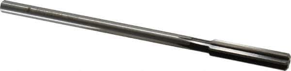 Cleveland - 13/32" High Speed Steel 6 Flute Chucking Reamer - Straight Flute, Straight Shank, 1-3/4" Flute Length, 7" OAL - USA Tool & Supply