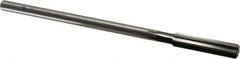 Cleveland - 13/32" High Speed Steel 6 Flute Chucking Reamer - Straight Flute, Straight Shank, 1-3/4" Flute Length, 7" OAL - USA Tool & Supply