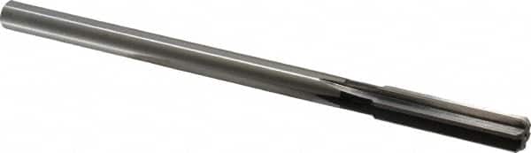Cleveland - 1/2" High Speed Steel 6 Flute Chucking Reamer - USA Tool & Supply