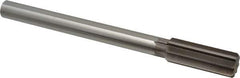 Cleveland - 31/32" High Speed Steel 8 Flute Chucking Reamer - Straight Flute, Straight Shank, 2-5/8" Flute Length, 10" OAL - USA Tool & Supply