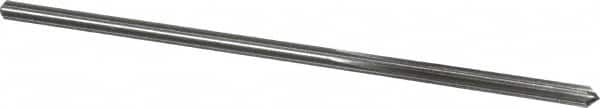 Cleveland - 0.123" High Speed Steel 6 Flute Dowel Pin Chucking Reamer - USA Tool & Supply