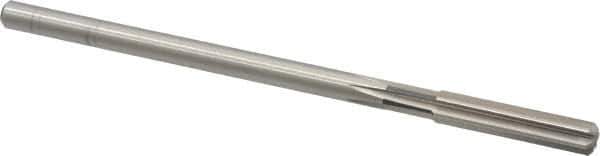 Cleveland - 5/16" High Speed Steel 6 Flute Chucking Reamer - Straight Flute, Straight Shank, 1-1/2" Flute Length, 6" OAL - USA Tool & Supply